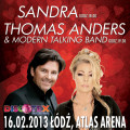 Sandra i Thomas Anders w odzi - plakat koncertowy (miniaturka)